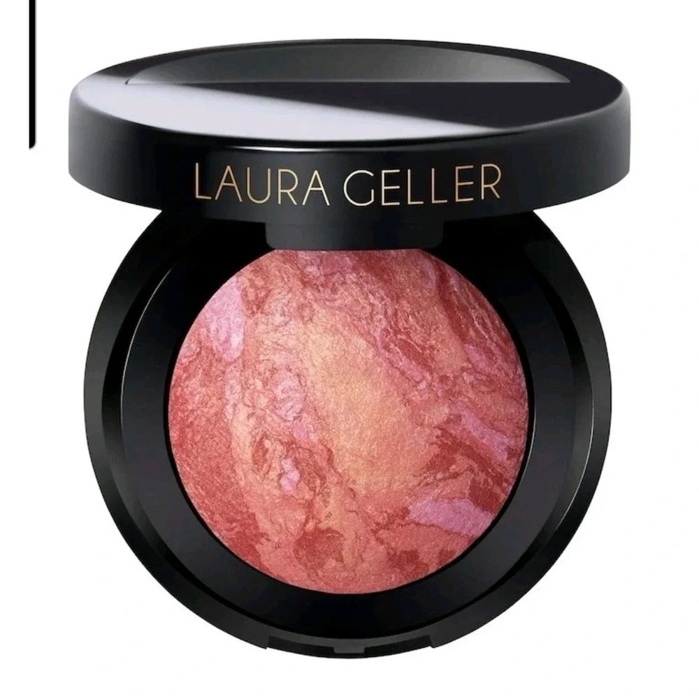 Laura Geller Tropic Hues Baked Blush-N-Brighten Marbleized Blush .16oz/4.5g New
